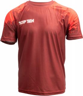 Tricou Power Ink, Top Ten, Rosu, XS