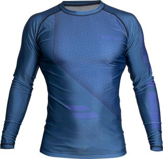 Tricou Rash Guard , œCOMBat,   , Top Ten, Albastru, L