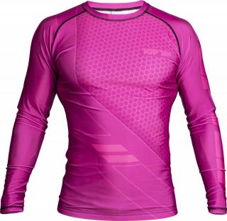 Tricou Rash Guard , œCOMBat,   , Top Ten, Fucsia, L