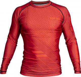 Tricou Rash Guard , œCOMBat,   , Top Ten, Rosu, M