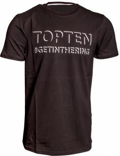 Tricou , zShadow, œ, Top Ten, Negru, L