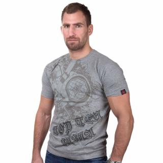 Tricou , zShield, œ Top Ten, Gri, 2XL