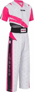 Uniforma Kickboxing , œUrban Arts,   - alb-roz, marime 130