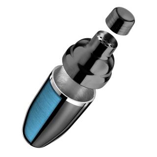 Cocktail shaker, pereti dublii, inox negru, premium - Final Touch