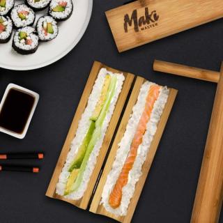 Kit pentru preparare sushi din bambus - Maki Master