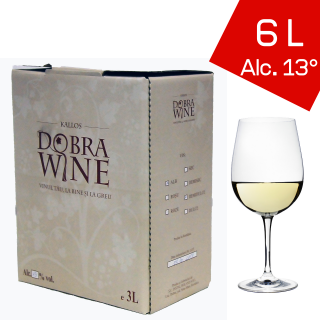 Vin Alb Demisec - Bag in box 6L