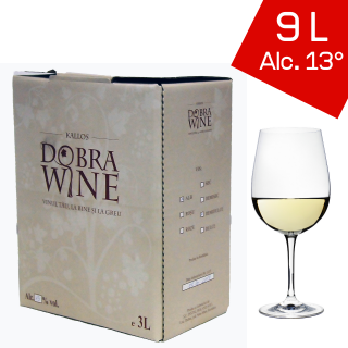 Vin Alb Demisec - Bag in box 9L