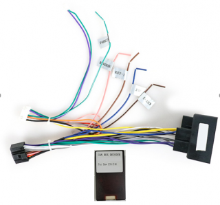 Cablaj Alimentare   Conector Adaptor si Canbus BMW E46 E39 E38 pentru navigatii Android - AD-BGC5X00Q