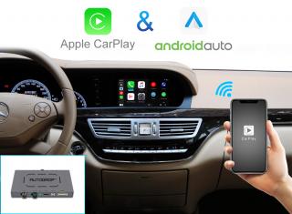 Interfata Apple CarPlay   Android Auto pentru Mercedes BENZ NTG 4.5 4.7 4.8 5.0 - AD-BGCP004