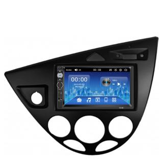 [KIT] MP5 Player pentru Ford Focus MK1, Black, WinCE, Bluetooth, USB, CardSD, Camera Marsarier, Auxiliar, Mirrorlink, Touchscreen, - AD-BGP7010B+AD-BGRFR036
