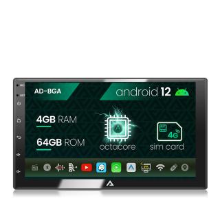 Navigatie All-in-one, Android 13, A-Octacore   4GB RAM + 64GB ROM, 7 Inch - AD-BGA1004