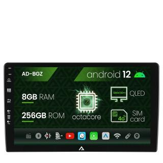 Navigatie All-in-one Universala, Android 13, Z-Octacore   8GB RAM + 256GB ROM, 10.1 Inch - AD-BGZ10008