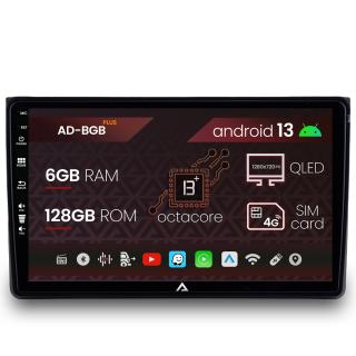 Navigatie Audi A4, Android 13, B-Octacore   6GB RAM + 128GB ROM, 9 Inch - AD-BGB9006+AD-BGRKIT425