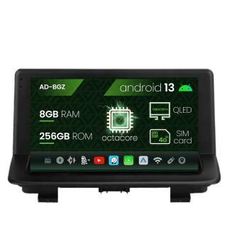 Navigatie Audi Q3 (2011-2018), Android 13, Z-Octacore   8GB RAM + 256GB ROM, 9 Inch - AD-BGZ9008+AD-BGRKIT427