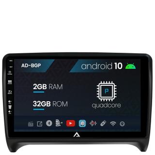 Navigatie Audi TT, Android 10, P-Quadcore   2GB RAM + 32GB ROM, 9 Inch - AD-BGP9002+AD-BGRKIT426