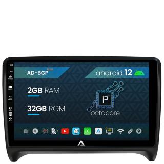 Navigatie Audi TT, Android 12, P-Octacore   2GB RAM + 32GB ROM, 9 Inch - AD-BGP9002+AD-BGRKIT426