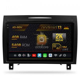 Navigatie Benz SLK (2006-2010), Android 13, V-Octacore   4GB RAM + 64GB ROM, 9.5 Inch - AD-BGV9004+AD-BGRKIT406V2