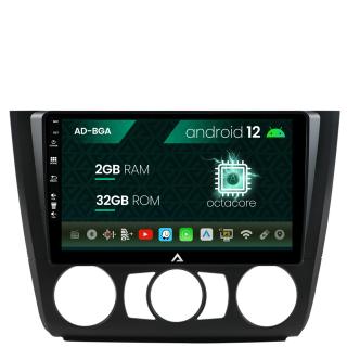 Navigatie BMW Seria 1 E87 (2007-2011), Clima Manuala, Android 13, A-Octacore   2GB RAM + 32GB ROM, 9 Inch - AD-BGA9002+AD-BGRKIT398