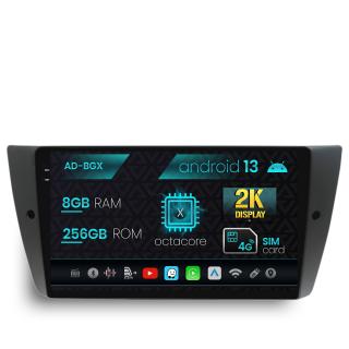 Navigatie BMW Seria 3 E90, E91, E92, Android 13, X-Octacore   8GB RAM + 256GB ROM, 9.5 Inch - AD-BGX9008+AD-BGRKIT391