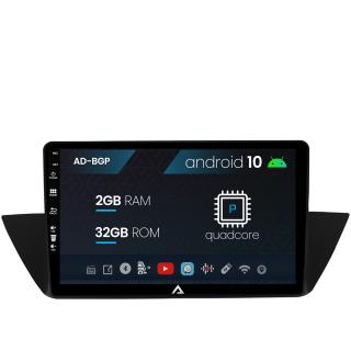 Navigatie BMW X1 (2009-2015), Android 10, P-Quadcore   2GB RAM + 32GB ROM, 10.1 Inch - AD-BGP10002+AD-BGRKIT394