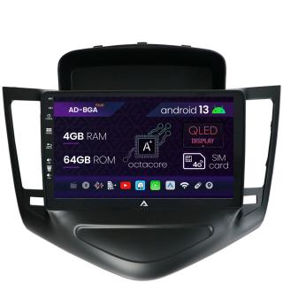 Navigatie Chevrolet Cruze (2008-2014), Android 13, A-Octacore   4GB RAM + 64GB ROM, 9 Inch - AD-BGA9004+AD-BGRKIT237