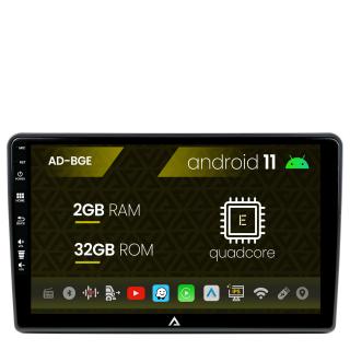 Navigatie Citroen Berlingo (2008-2019), Android 11, E-Quadcore   2GB RAM + 32GB ROM, 9 Inch - AD-BGE9002+AD-BGR001UNI