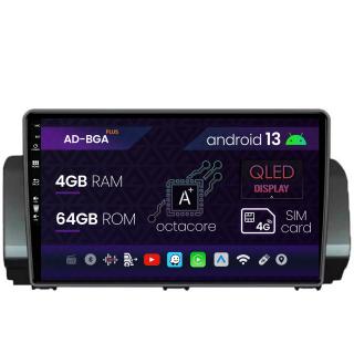 Navigatie Dacia Sandero (2021-Prezent), Android 13, A-Octacore   4GB RAM + 64GB ROM, 10.1 Inch - AD-BGA10004+AD-BGRKIT366V3