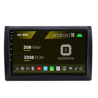 Navigatie Fiat Stilo Android 11, E-Quadcore   2GB RAM + 32GB ROM, 9 Inch - AD-BGE9002+AD-BGRKIT356V2