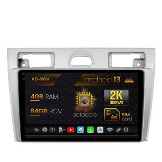 Navigatie Ford Fiesta (2002-2008), Android 13, V-Octacore   4GB RAM + 64GB ROM, 9.5 Inch - AD-BGV9004+AD-BGRKIT143