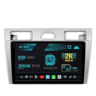 Navigatie Ford Fiesta (2002-2008), Android 13, X-Octacore   8GB RAM + 256GB ROM, 9.5 Inch - AD-BGX9008+AD-BGRKIT143