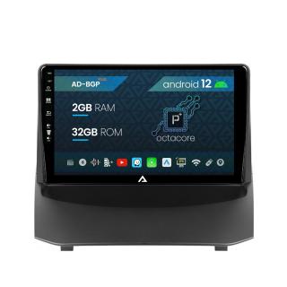 Navigatie Ford Fiesta (2009-2018), Android 12, P-Octacore   2GB RAM + 32GB ROM, 9 Inch - AD-BGP9002+AD-BGRKIT131