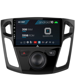 Navigatie Ford Focus 3 (2011-2019), Android 10, P-Quadcore   2GB RAM + 32GB ROM, 9 Inch - AD-BGP9002+AD-BGRKIT115