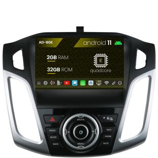 Navigatie Ford Focus 3 (2011-2019), Android 11, E-Quadcore   2GB RAM + 32GB ROM, 9 Inch - AD-BGE9002+AD-BGRKIT144