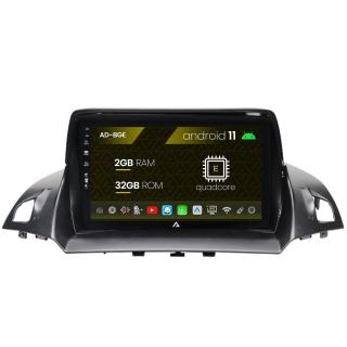 Navigatie Ford Kuga   C-Max (2013-2018), Android 11, E-Quadcore   2GB RAM + 32GB ROM, 9 Inch - AD-BGE9002+AD-BGRKIT114