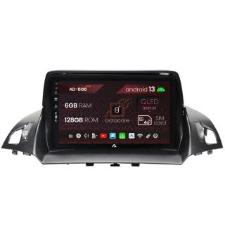 Navigatie Ford Kuga   C-Max (2013-2018), Android 13, B-Octacore   6GB RAM + 128GB ROM, 9 Inch - AD-BGB9006+AD-BGRKIT114