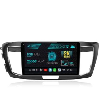 Navigatie Honda Accord 9 (2013-2017), Android 13, X-Octacore   8GB RAM + 256GB ROM, 10.36 Inch - AD-BGX10008+AD-BGRKIT002