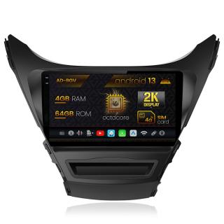 Navigatie Hyundai Elantra (2012-2014), Android 13, V-Octacore   4GB RAM + 64GB ROM, 9Inch - AD-BGV9004+AD-BGRKIT177