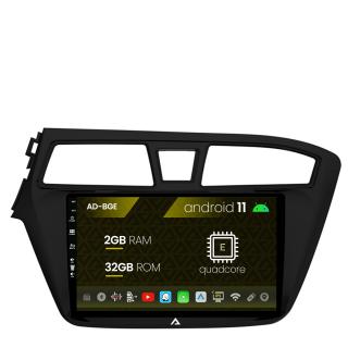 Navigatie Hyundai I20 (2014-2018), Android 11, E-Quadcore   2GB RAM + 32GB ROM, 9 Inch - AD-BGE9002+AD-BGRKIT194