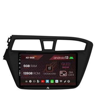 Navigatie Hyundai I20 (2014-2018), Android 13, B-Octacore   6GB RAM + 128GB ROM, 9 Inch - AD-BGB9006+AD-BGRKIT194