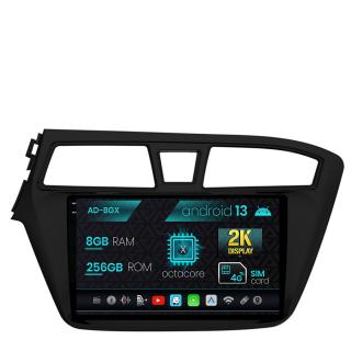 Navigatie Hyundai I20 (2014-2018),  Android 13, X-Octacore   8GB RAM + 256GB ROM, 9.5 Inch - AD-BGX9008+AD-BGRKIT194