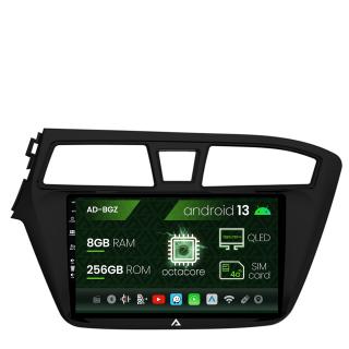 Navigatie Hyundai I20 (2014-2018),  Android 13, Z-Octacore   8GB RAM + 256GB ROM, 9 Inch - AD-BGZ9008+AD-BGRKIT194