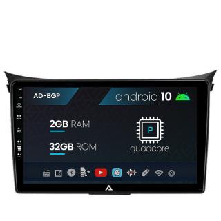 Navigatie Hyundai I30 (2012-2016), Android 10, P-Quadcore   2GB RAM + 32GB ROM, 9 Inch - AD-BGP9002+AD-BGRKIT216V2