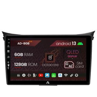 Navigatie Hyundai I30 (2012-2016), Android 13, B-Octacore   6GB RAM + 128GB ROM, 9 Inch - AD-BGB9006+AD-BGRKIT217V2