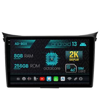 Navigatie Hyundai I30 (2012-2016), Android 13, X-Octacore   8GB RAM + 256GB ROM, 9.5 Inch - AD-BGX9008+AD-BGRKIT216V2