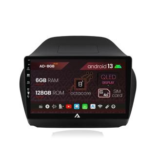 Navigatie Hyundai IX35 (2009-2015), Android 13, B-Octacore   6GB RAM + 128GB ROM, 9 Inch - AD-BGB10006+AD-BGRKIT189