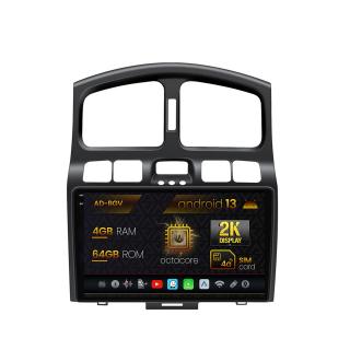 Navigatie Hyundai Santa Fe (2001-2005), Android 13, V-Octacore   4GB RAM + 64GB ROM, 9.5 Inch - AD-BGV9004+AD-BGRKIT210V2