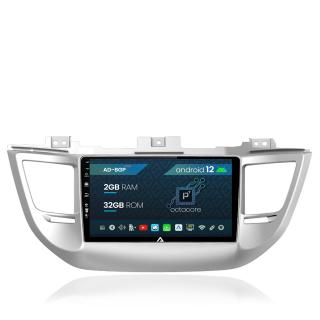 Navigatie Hyundai Tucson 3 (2015-2018), Android 12, P-Octacore   2GB RAM + 32GB ROM, 9 Inch - AD-BGP9002+AD-BGRKIT176