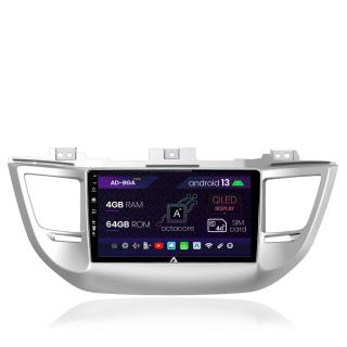 Navigatie Hyundai Tucson 3 (2015-2018), Android 13, A-Octacore   4GB RAM + 64GB ROM, 9 Inch - AD-BGA9004+AD-BGRKIT176