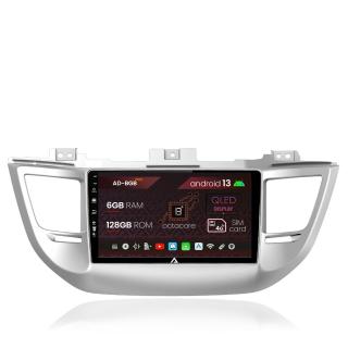 Navigatie Hyundai Tucson 3 (2015-2018), Android 13, B-Octacore   6GB RAM + 128GB ROM, 9 Inch - AD-BGB9006+AD-BGRKIT176