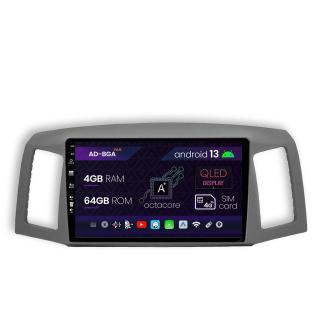 Navigatie Jeep Grand Cherokee (2004-2007), Android 13, A-Octacore   4GB RAM + 64GB ROM, 9 Inch - AD-BGA10004+AD-BGRKIT297v2